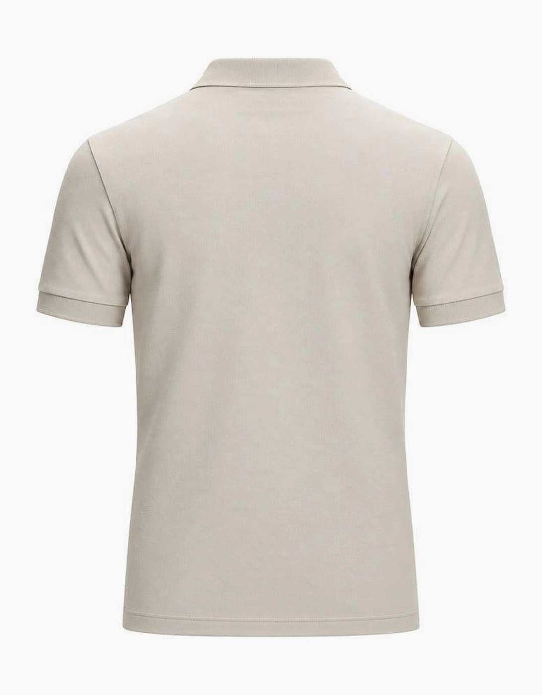 BOSS Slim Fit Passenger Polo Shirt Open Grey