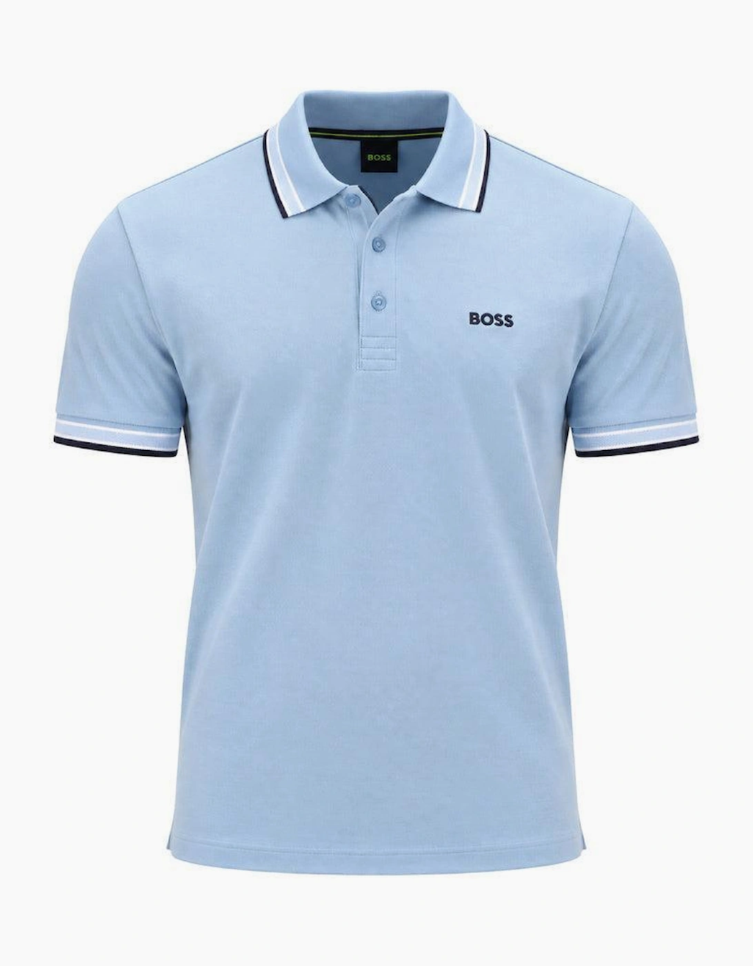 BOSS Paddy Piqué Polo Shirt Light/Pastel Blue