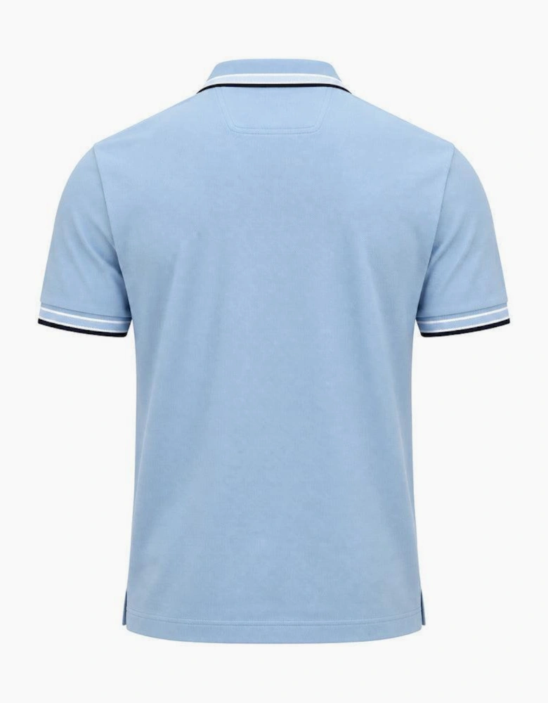 BOSS Paddy Piqué Polo Shirt Light/Pastel Blue