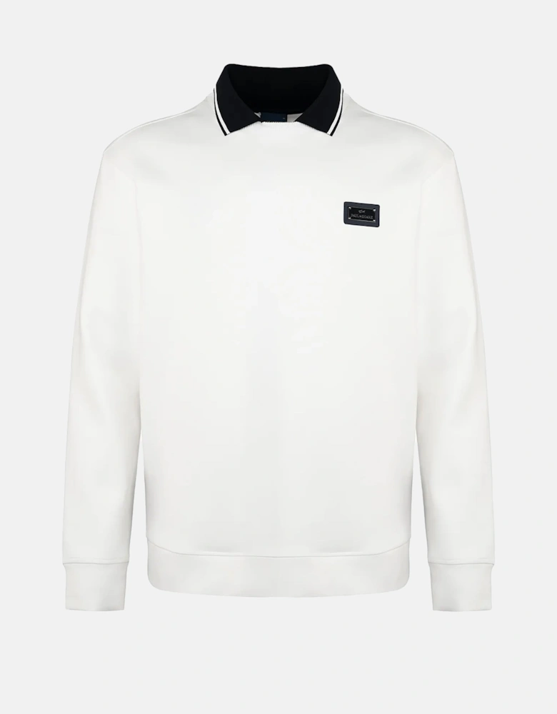 XSOFT COTTON KNITTED COLLAR LS POLO