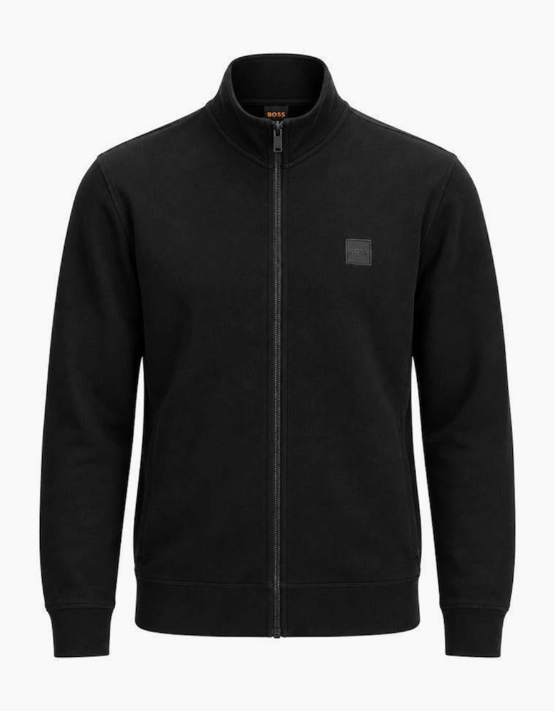 BOSS Zestart Zip Through Sweatshirt Black