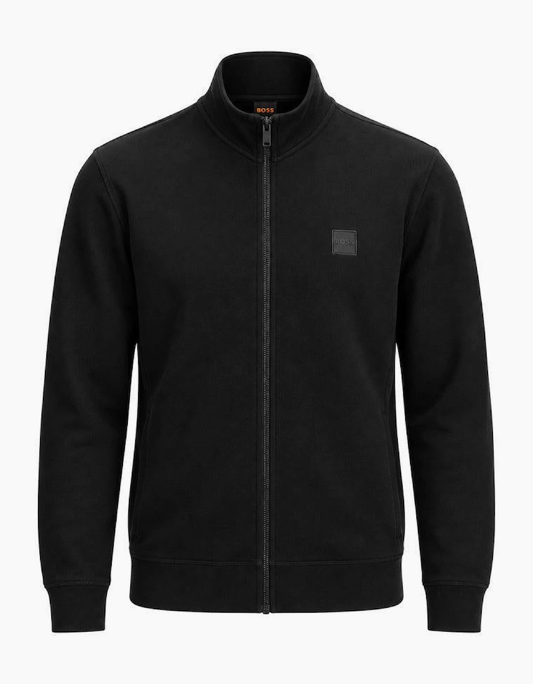 BOSS Zestart Zip Through Sweatshirt Black