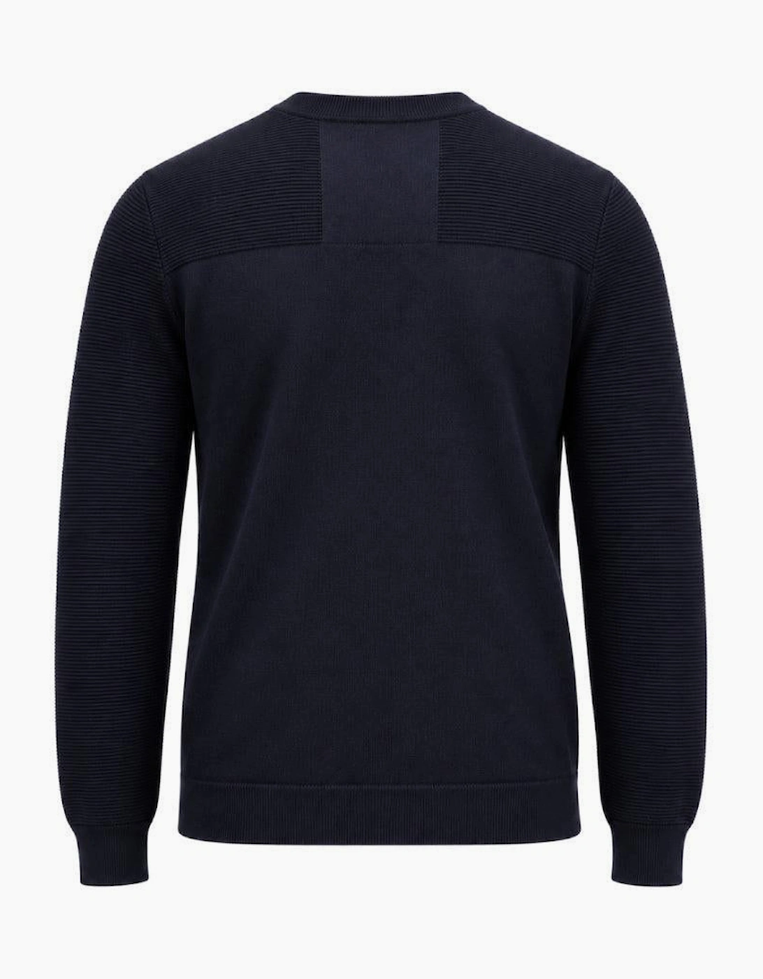 BOSS Momentum-X Crew Neck Jumper Dark Blue