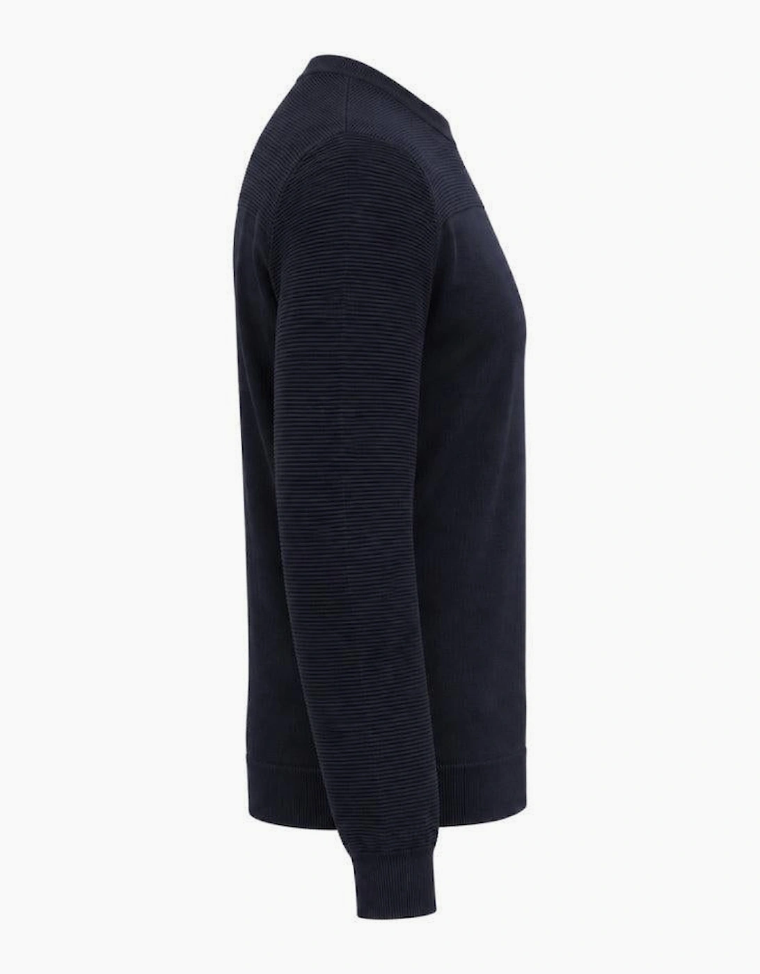 BOSS Momentum-X Crew Neck Jumper Dark Blue