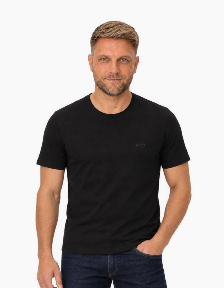 BOSS 3 Pack Classic T-Shirts Black/Dark Grey/Navy