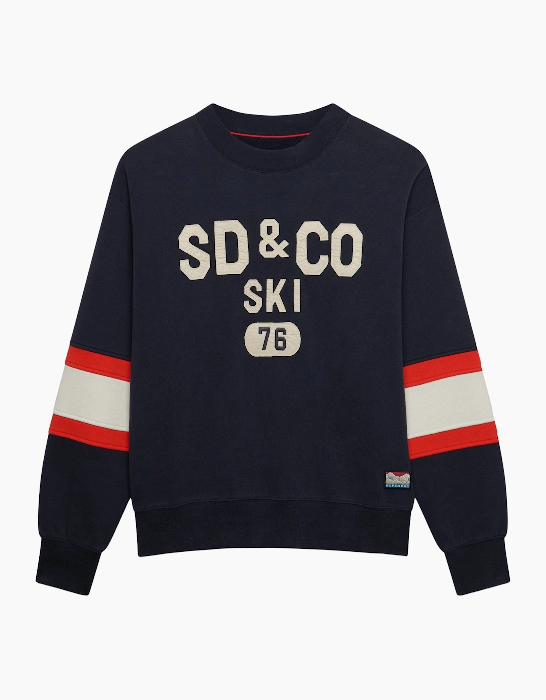 Superdry Womens Preppy Ski Club Sweatshirt