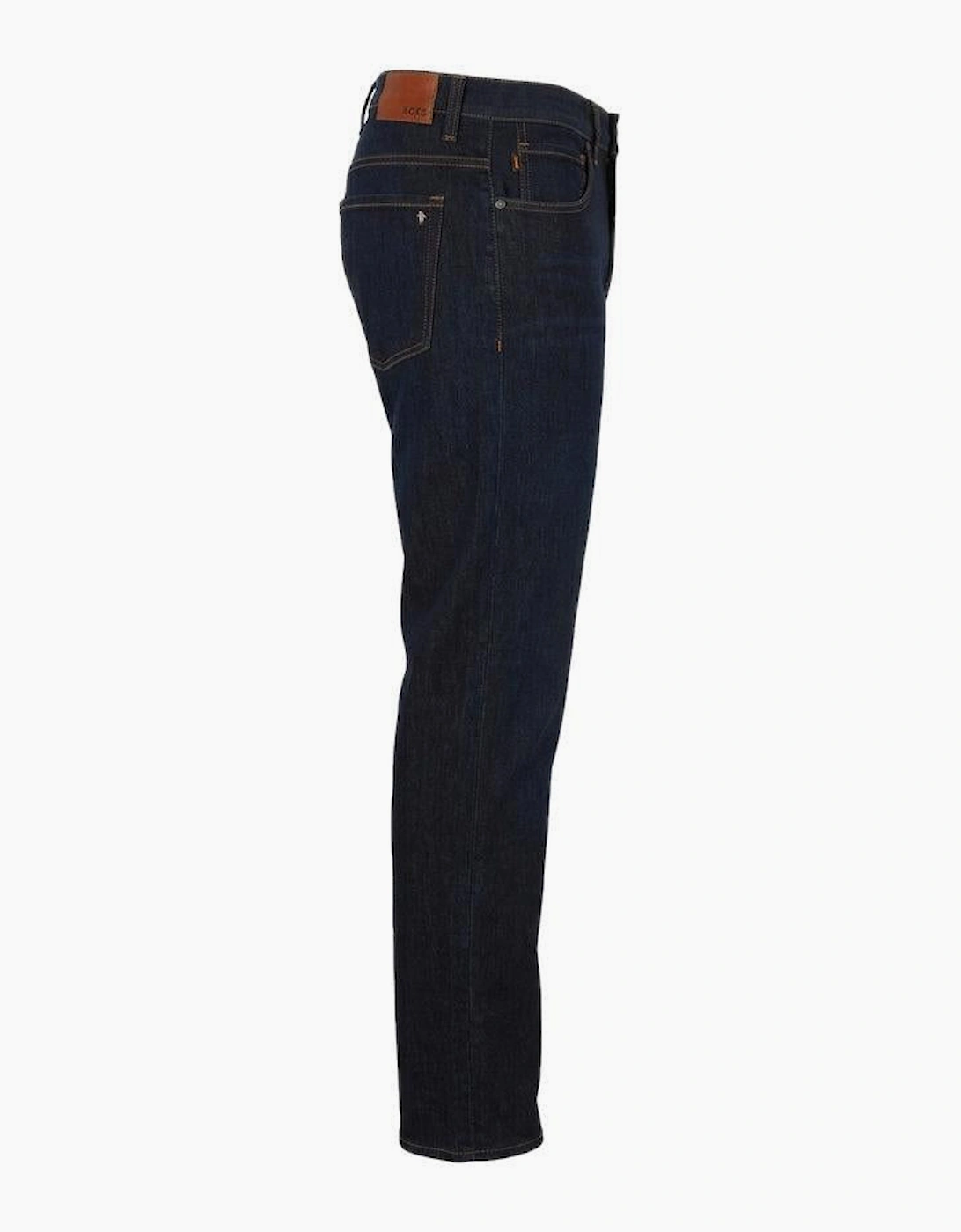 BOSS Rinse Wash Jeans Dark Blue