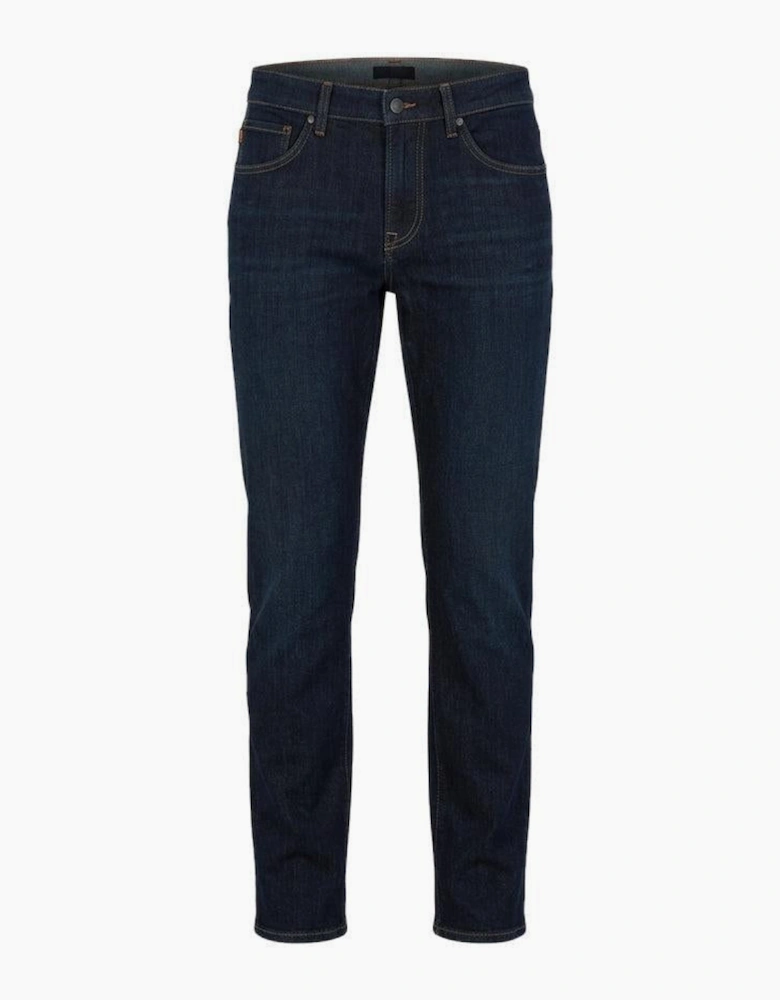 BOSS Rinse Wash Jeans Dark Blue