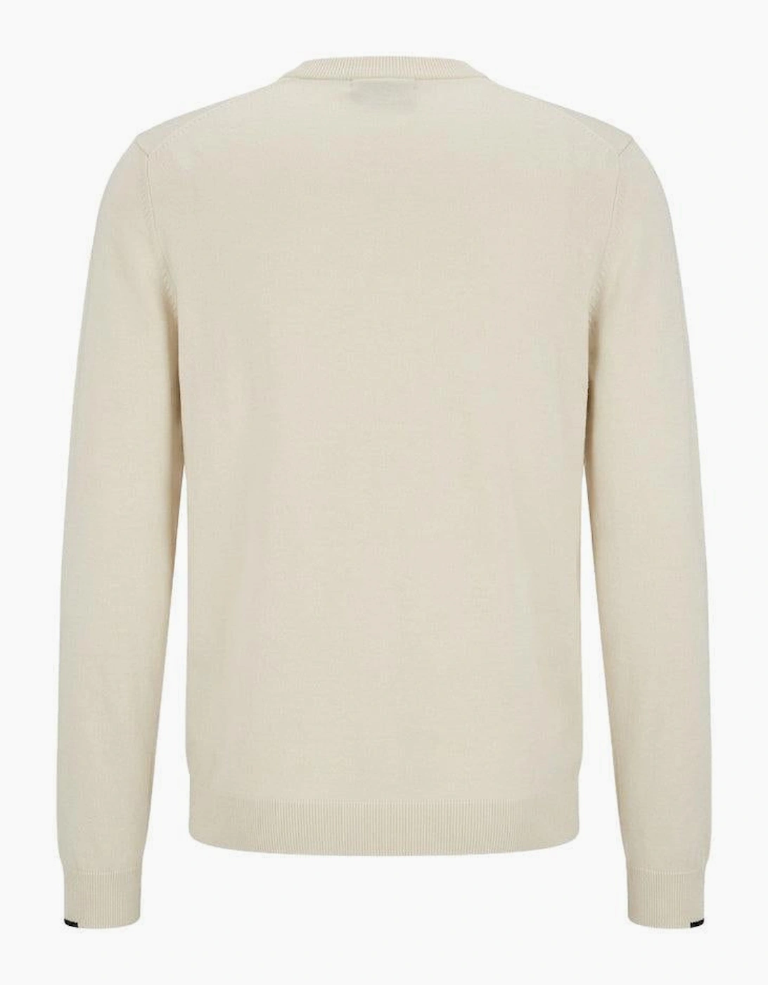 BOSS Ever-X Crew Neck Jumper Natural