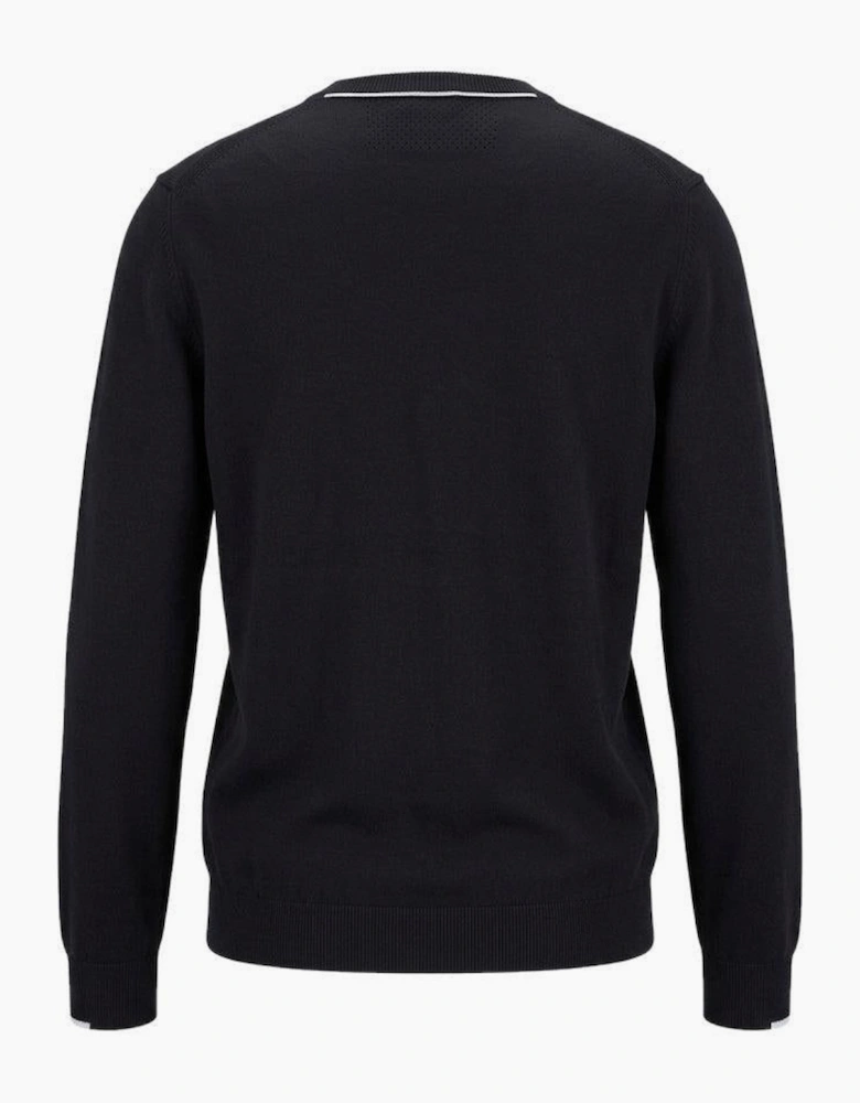 BOSS Ever-X Crew Neck Jumper Dark Blue