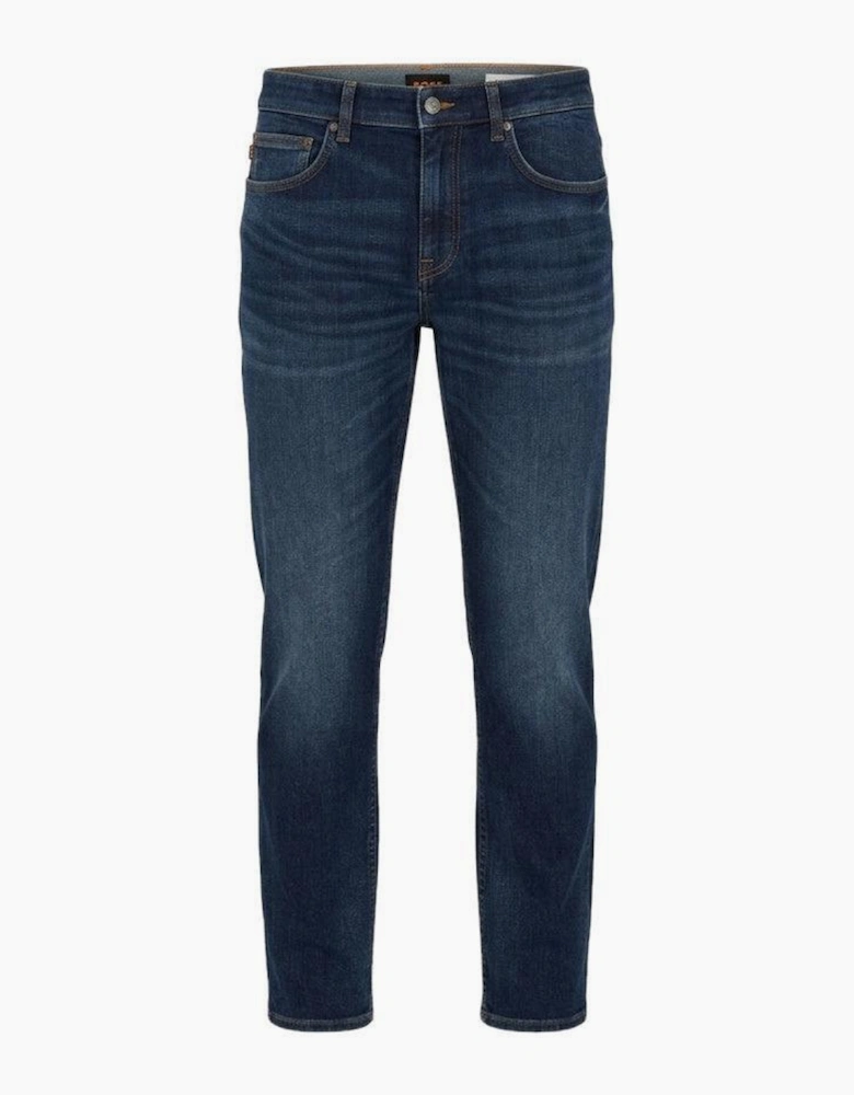 BOSS Delaware Soft Motion Slim Fit Jeans Dark Blue