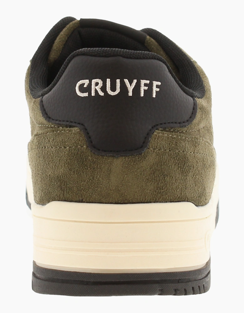 CRUYFF Mens Trainers Endorsed Sport Leather Lace Up green UK Size