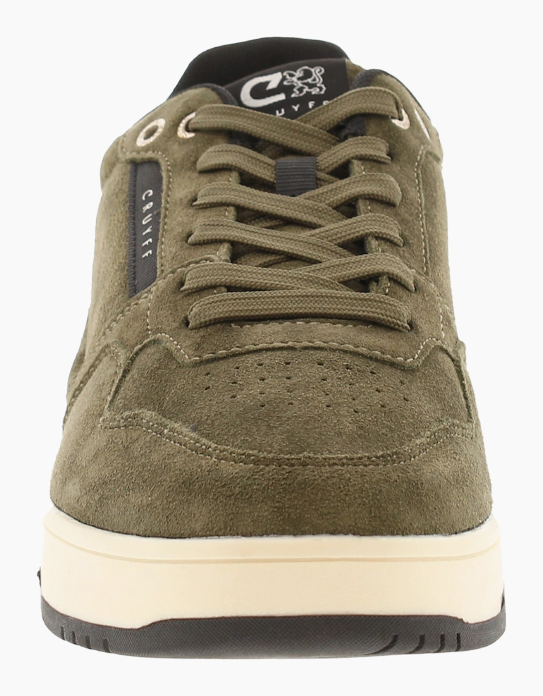 CRUYFF Mens Trainers Endorsed Sport Leather Lace Up green UK Size