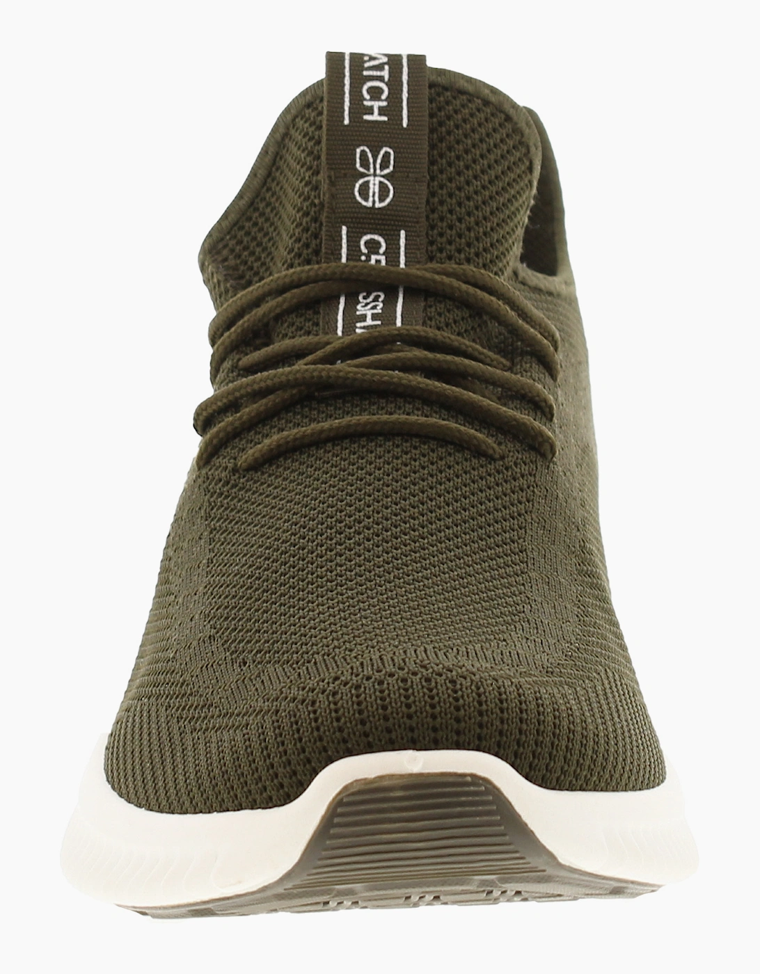 Crosshatch Mens Trainers Rideout olive UK Size