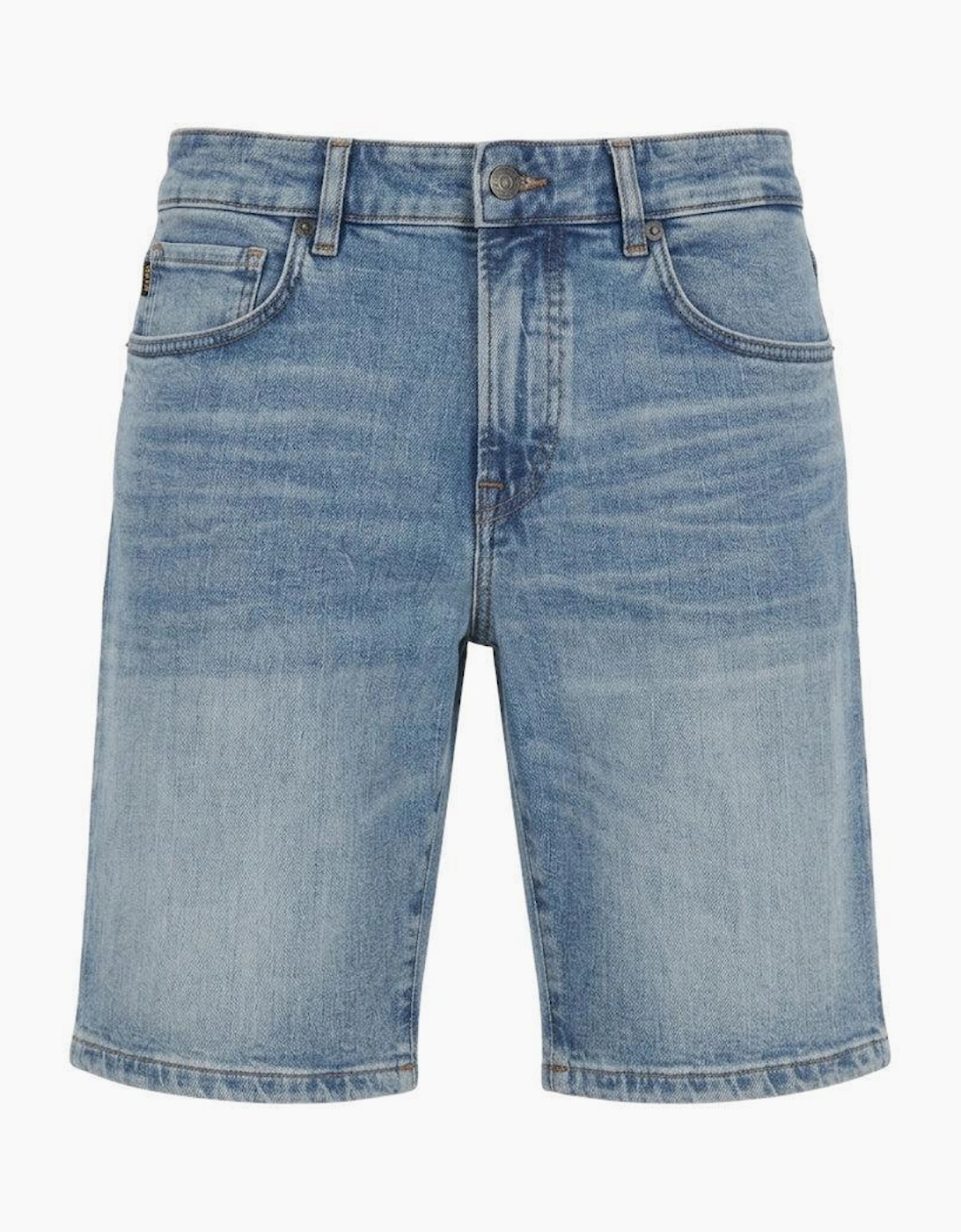 BOSS Re.Maine Denim Shorts Light Blue