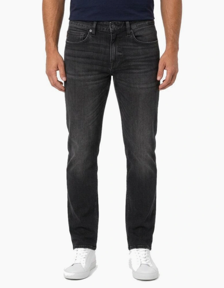 BOSS Delaware Slim Fit Stretch Jeans Black