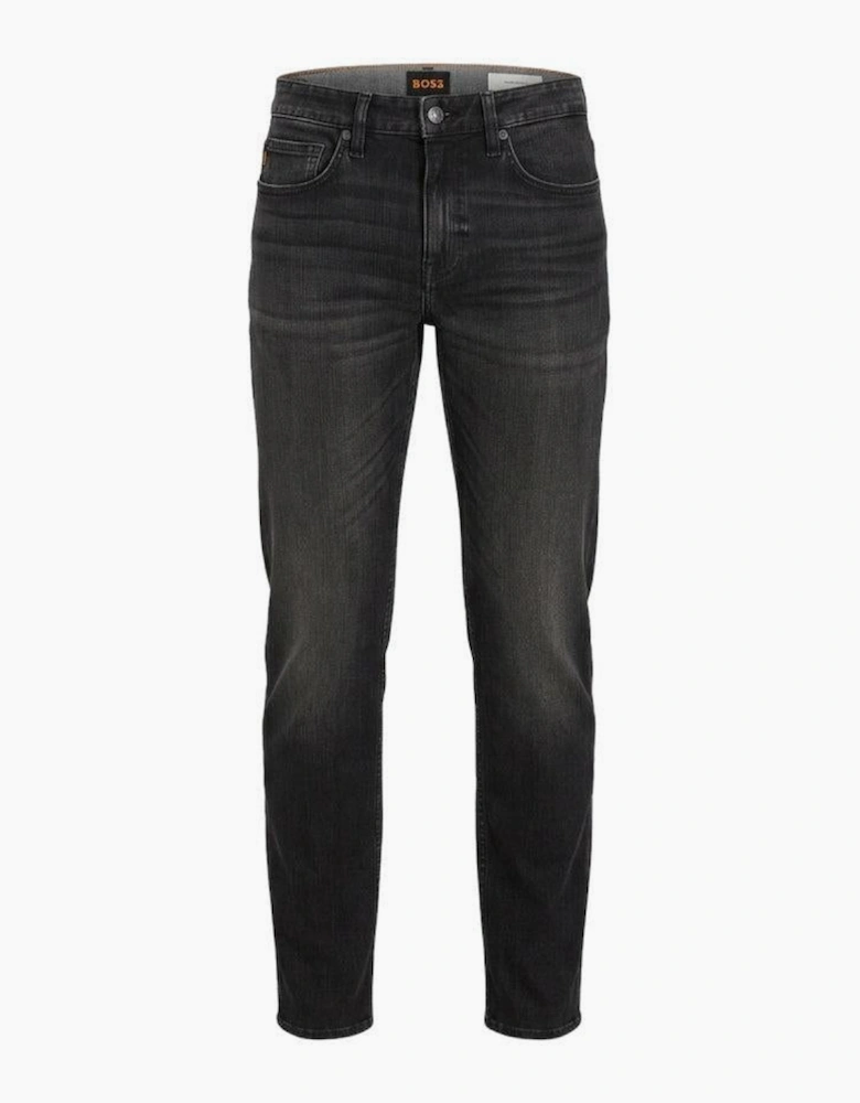 BOSS Delaware Slim Fit Stretch Jeans Black