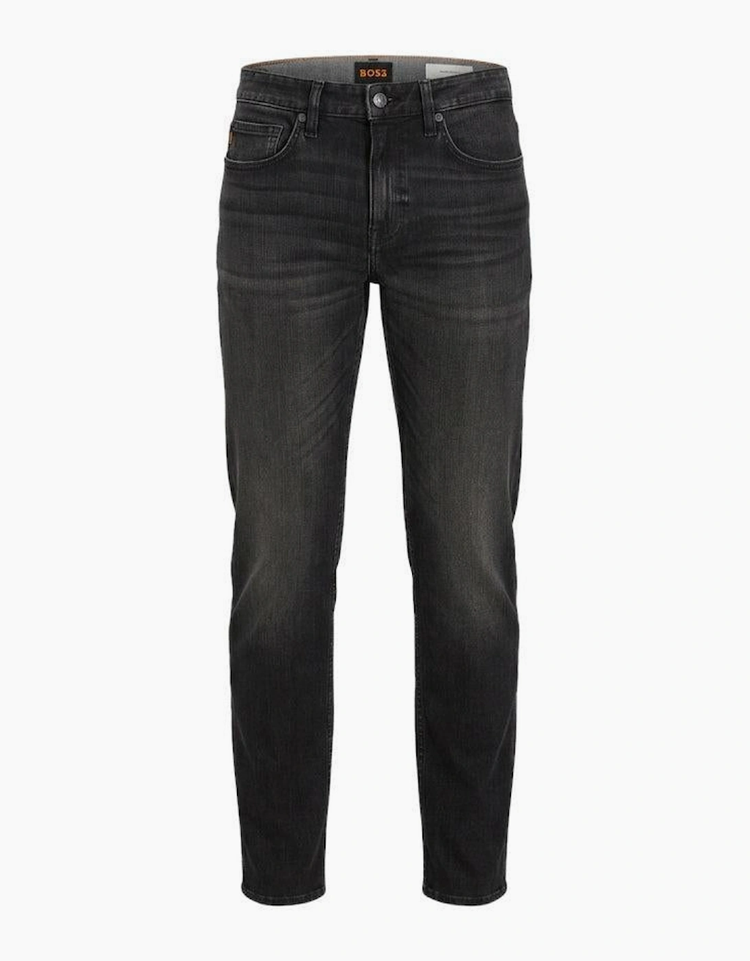 BOSS Delaware Slim Fit Stretch Jeans Black