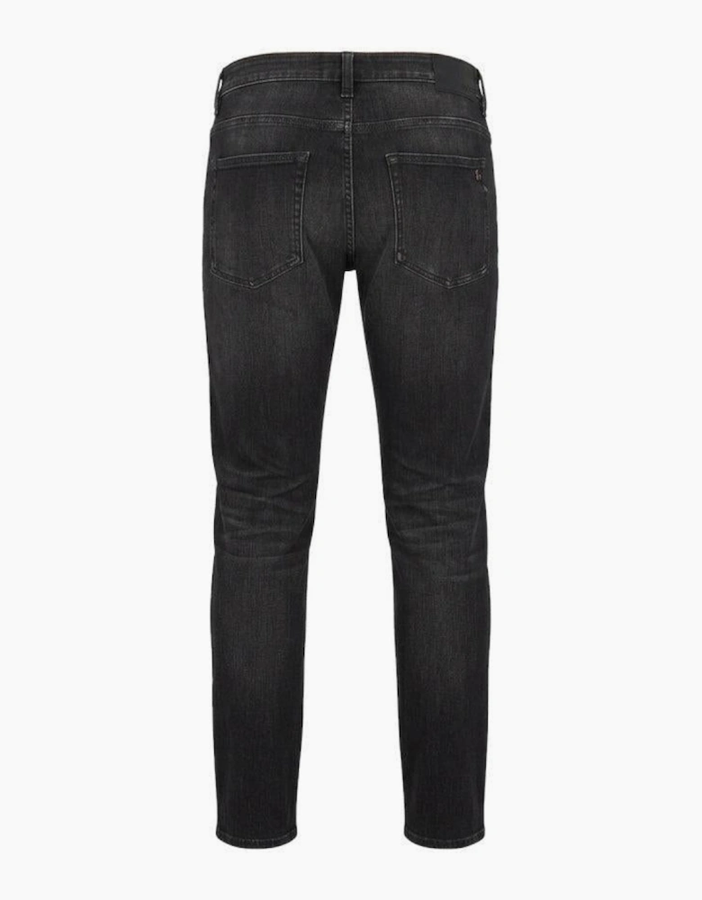BOSS Delaware Slim Fit Stretch Jeans Black