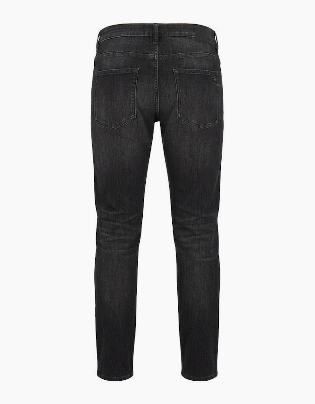 BOSS Delaware Slim Fit Stretch Jeans Black