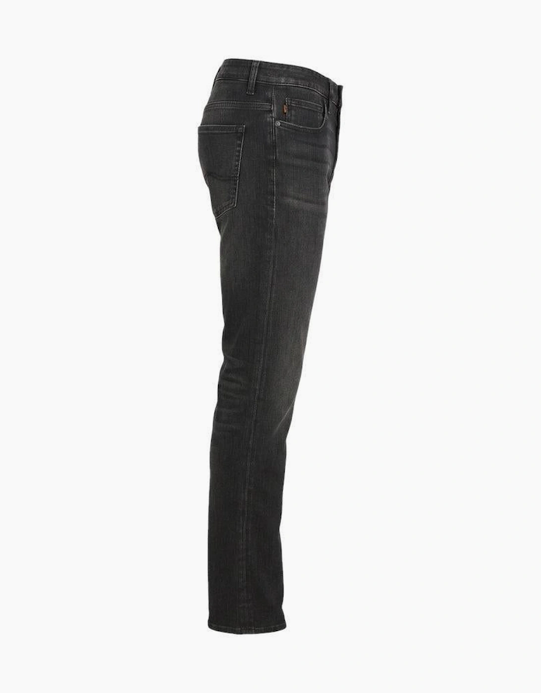 BOSS Delaware Slim Fit Stretch Jeans Black