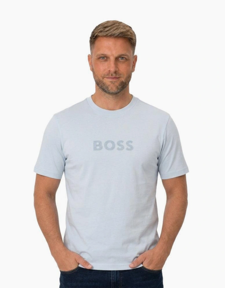BOSS Terrace Logo T-Shirt Light Blue