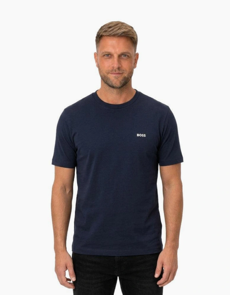 BOSS Crew Neck Tee T-Shirt Dark Blue