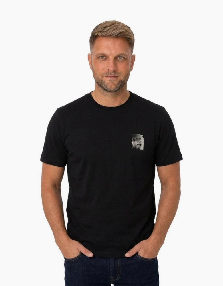 BOSS Te Groove Graphic T-Shirt Black