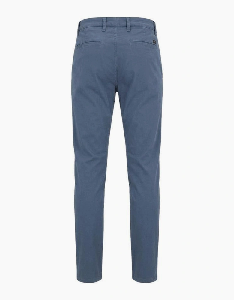 BOSS Tapered Fit Stretch Chinos Blue