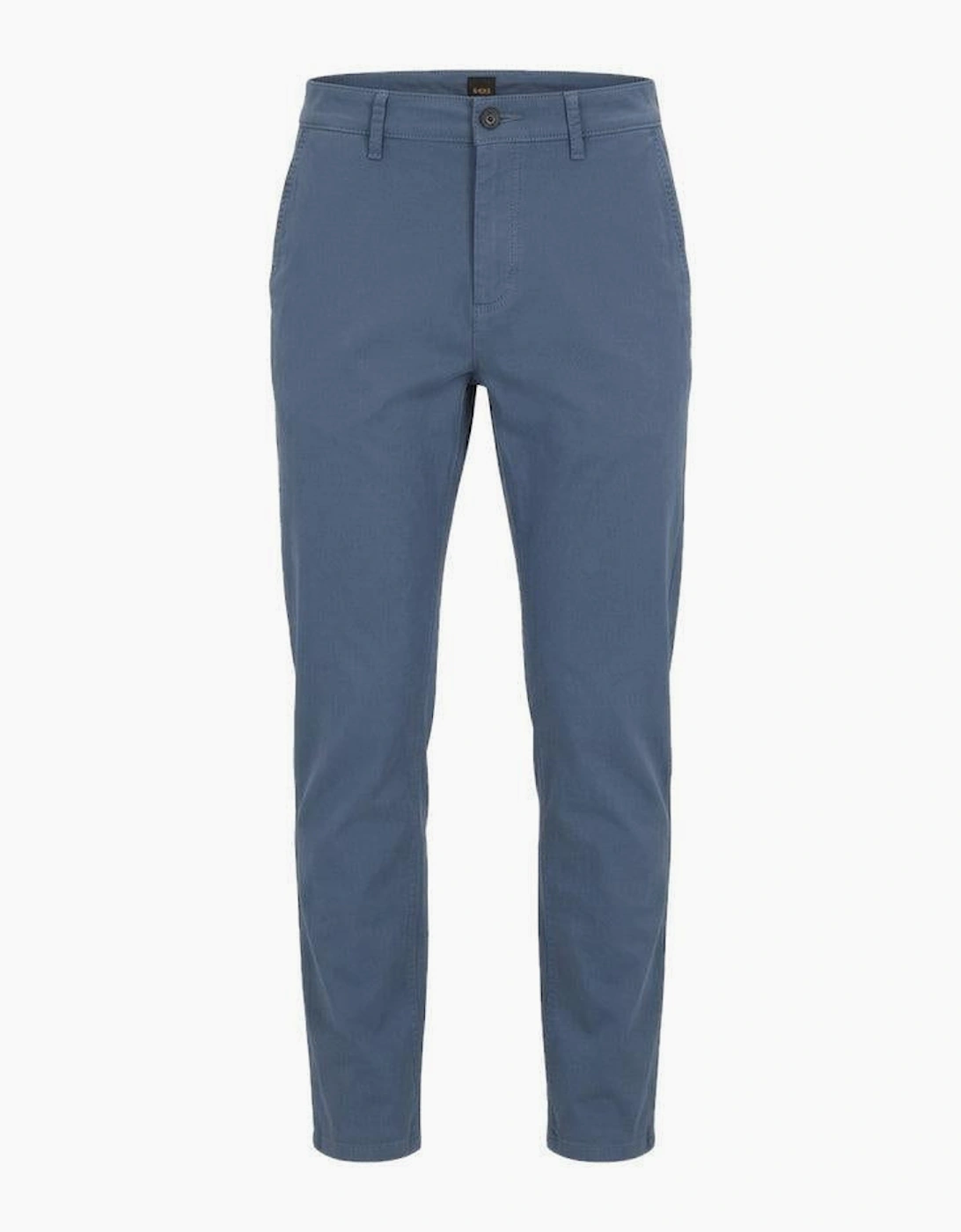 BOSS Tapered Fit Stretch Chinos Blue