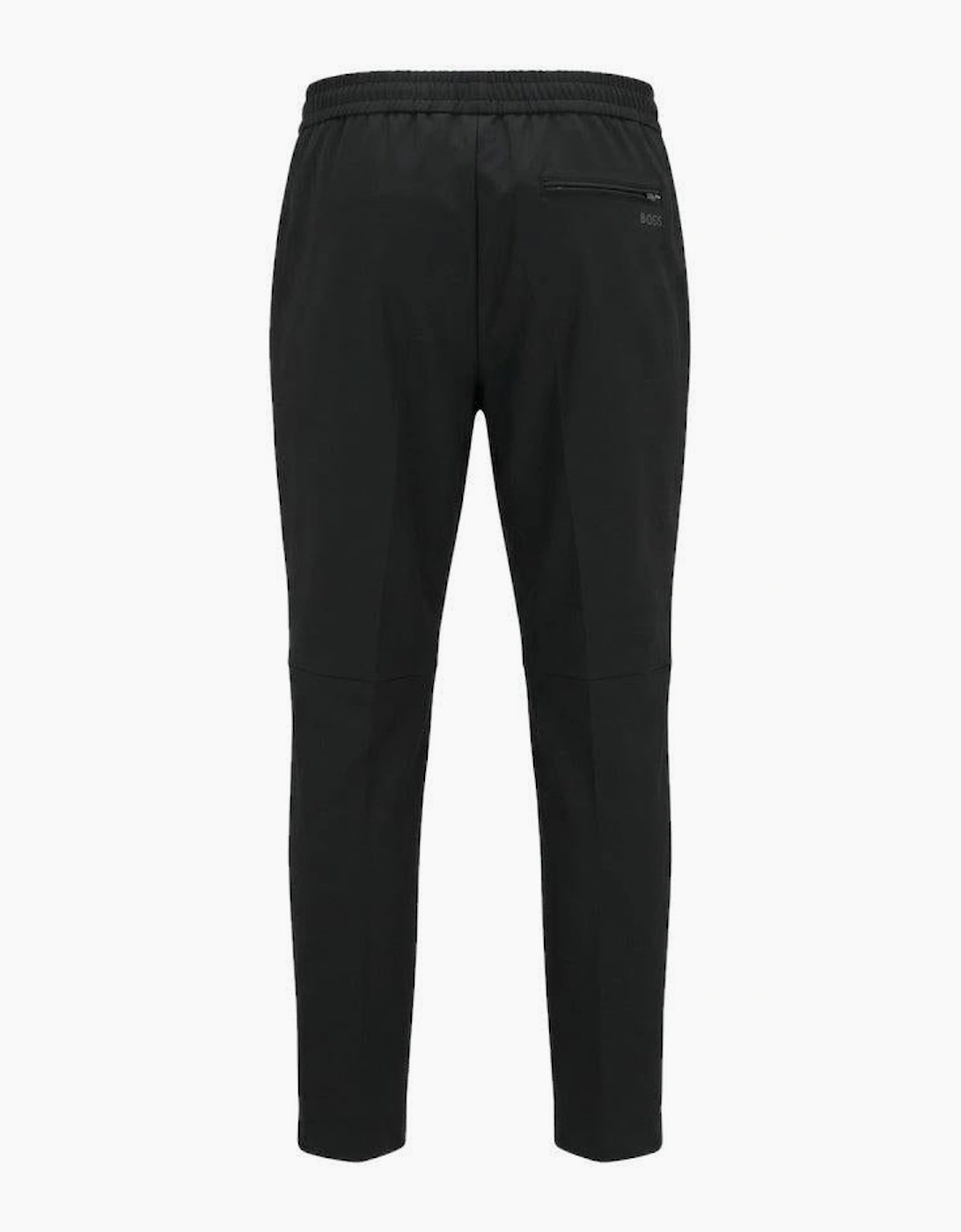 BOSS T-Flex Tapered Fit Trousers Black