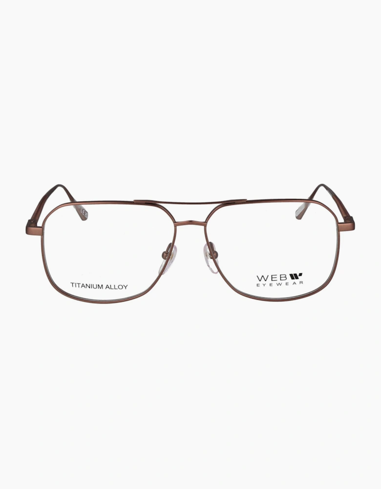 Web Optical Frame WE5437 037 57 Titanium