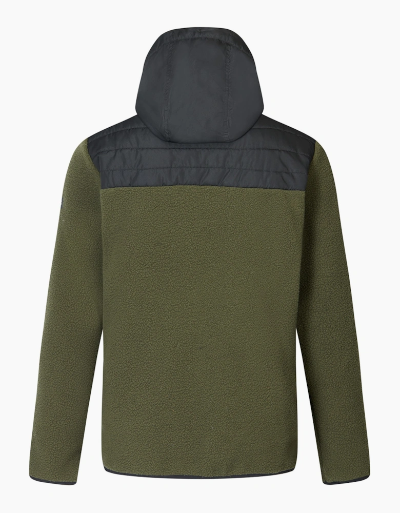 Regatta Mens Frankie Two Tone Borg Fleece Hybrid Jacket