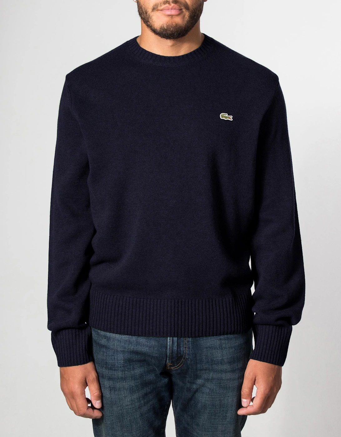 Classic Fit Wool Crewneck Jumper