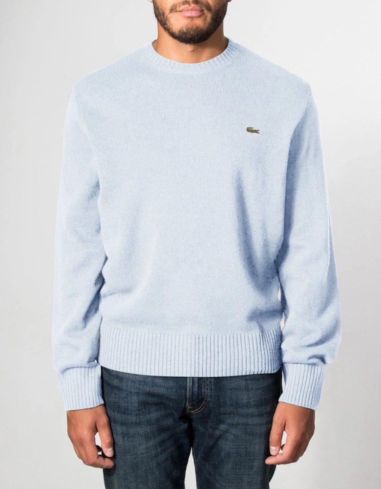 Classic Fit Wool Crewneck Jumper