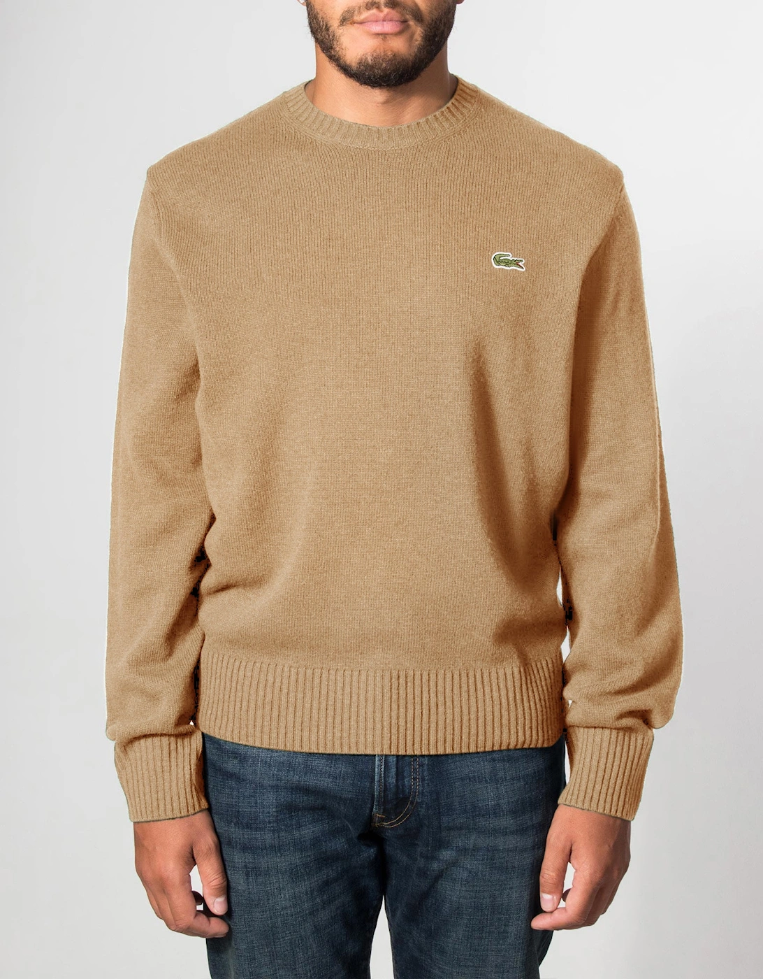 Classic Fit Wool Crewneck Jumper