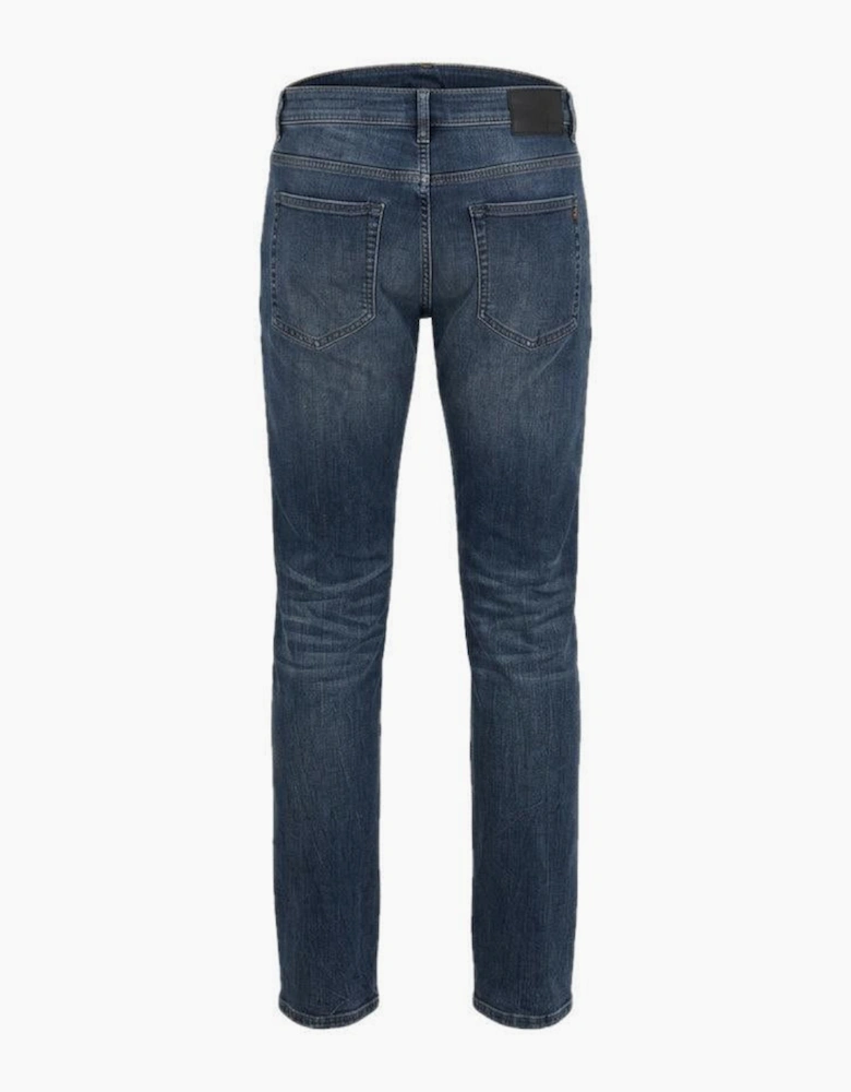 BOSS Delaware Slim Fit Stretch Jeans Dark Blue