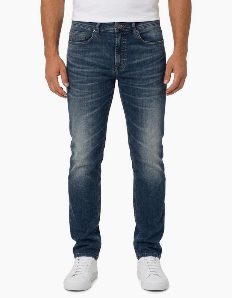 BOSS Delaware Slim Fit Stretch Jeans Dark Blue