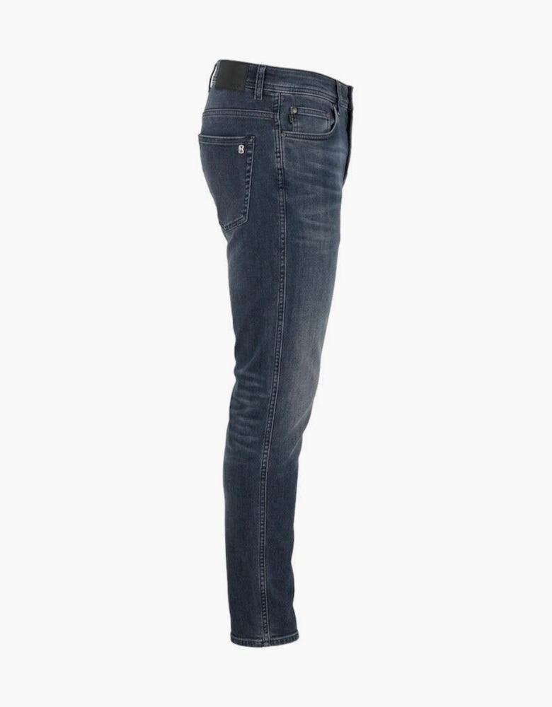 BOSS Delaware Slim Fit Stretch Jeans Dark Blue