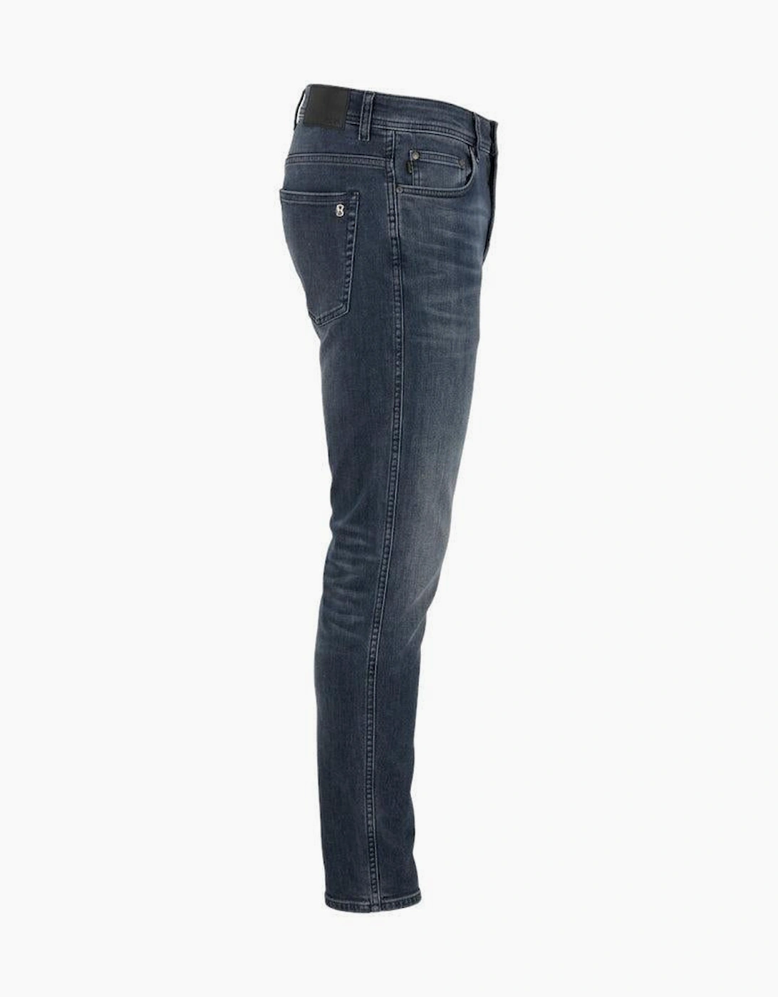 BOSS Delaware Slim Fit Stretch Jeans Dark Blue