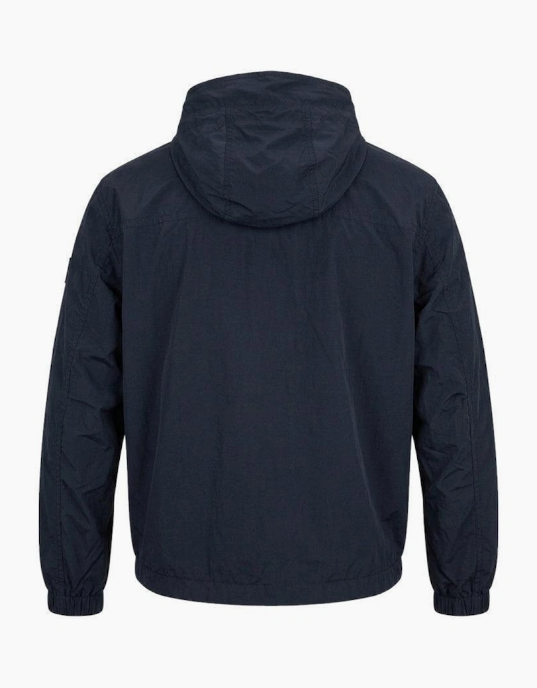 BOSS Orip Lightweight Hooded Jacket Dark Blue