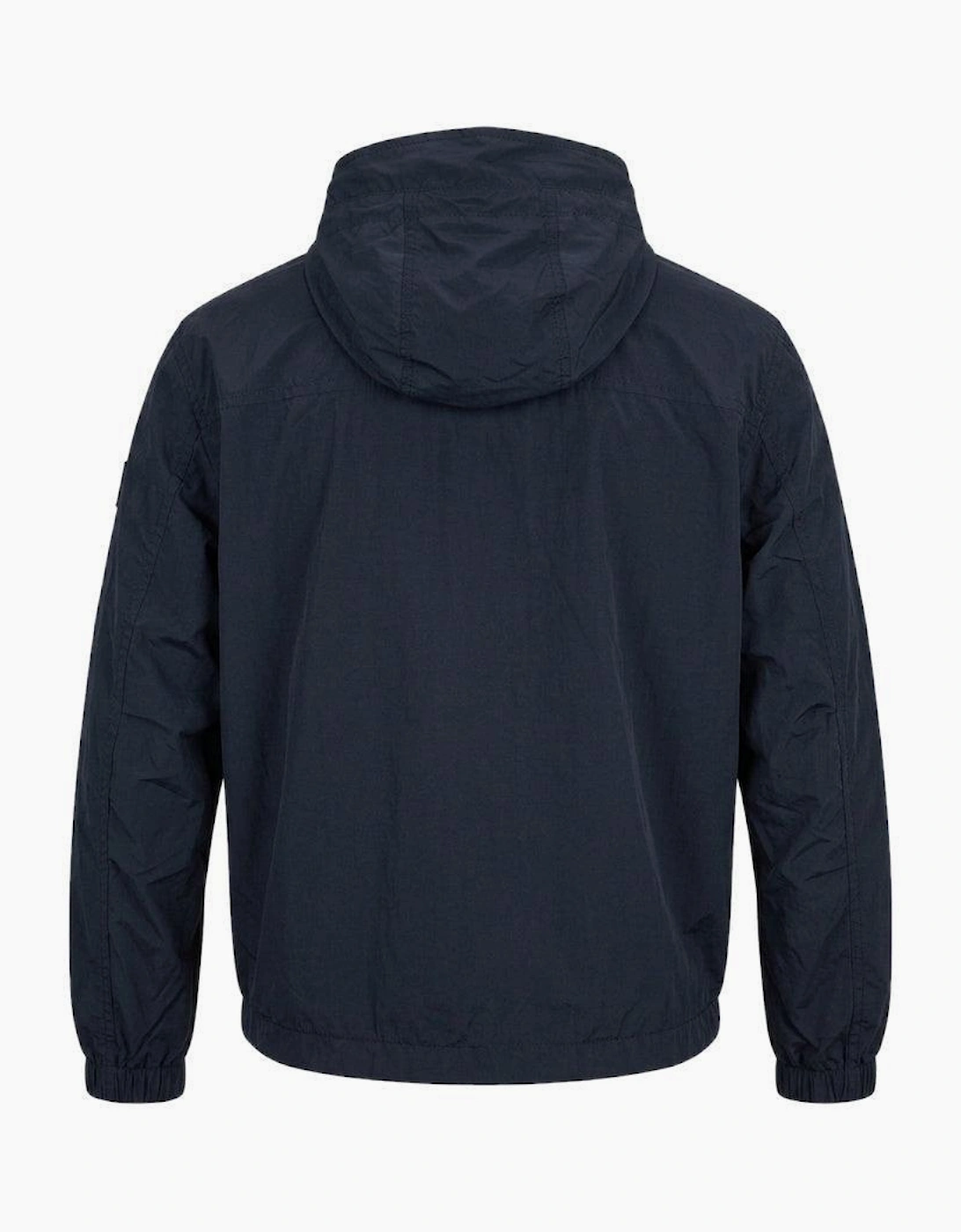 BOSS Orip Lightweight Hooded Jacket Dark Blue