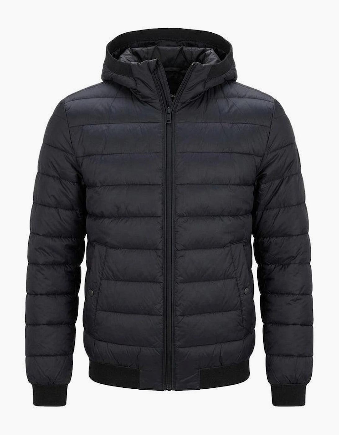 BOSS Odenis Hooded Padded Jacket Black