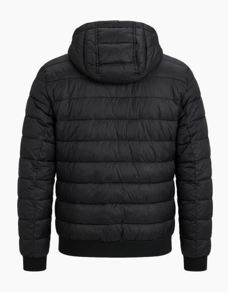 BOSS Odenis Hooded Padded Jacket Black