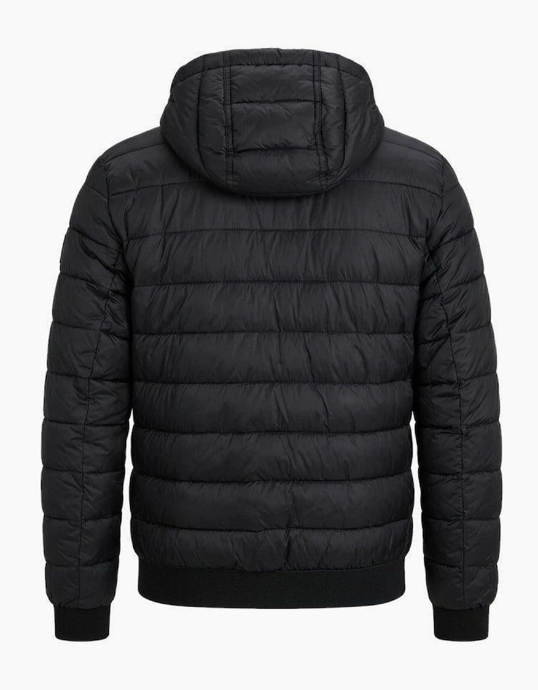 BOSS Odenis Hooded Padded Jacket Black