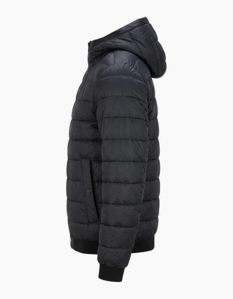 BOSS Odenis Hooded Padded Jacket Black