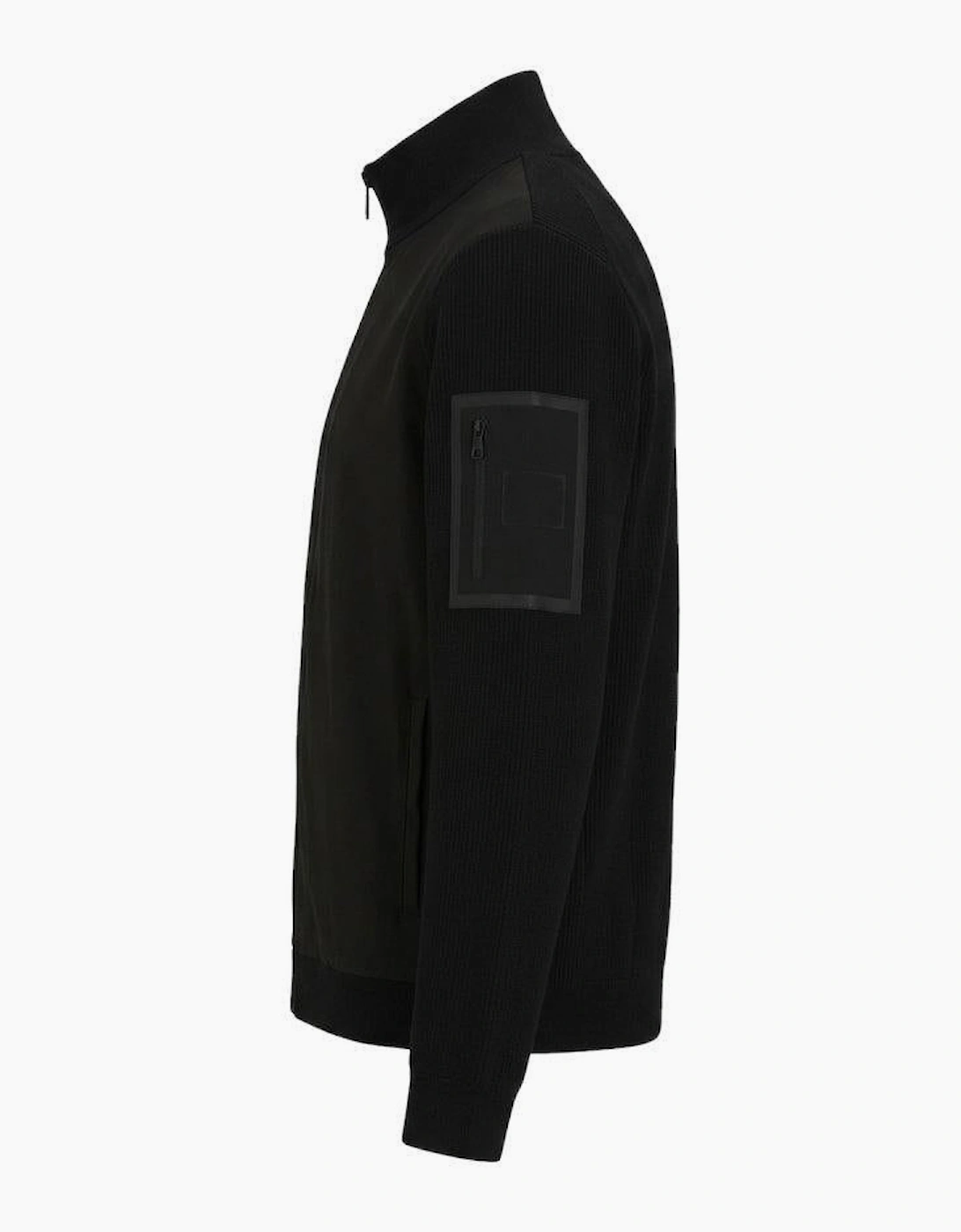 BOSS Momentum-X Knitted Hybrid Jacket Black
