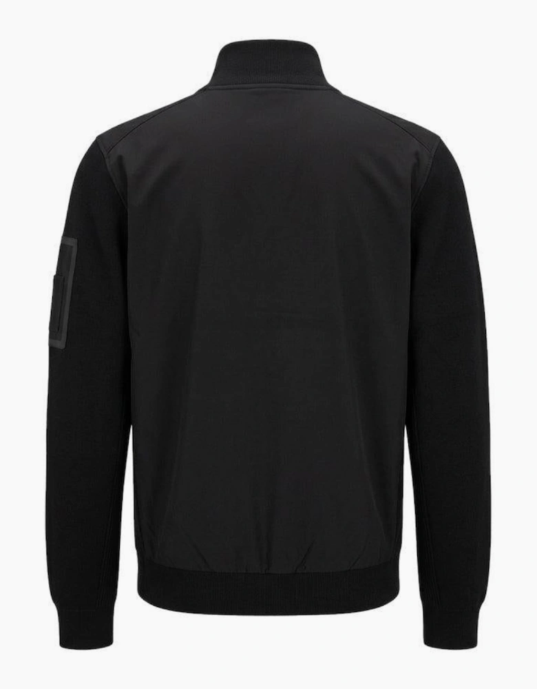 BOSS Momentum-X Knitted Hybrid Jacket Black