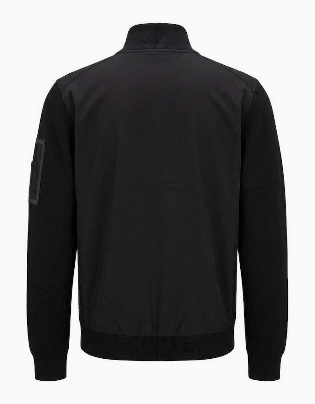 BOSS Momentum-X Knitted Hybrid Jacket Black