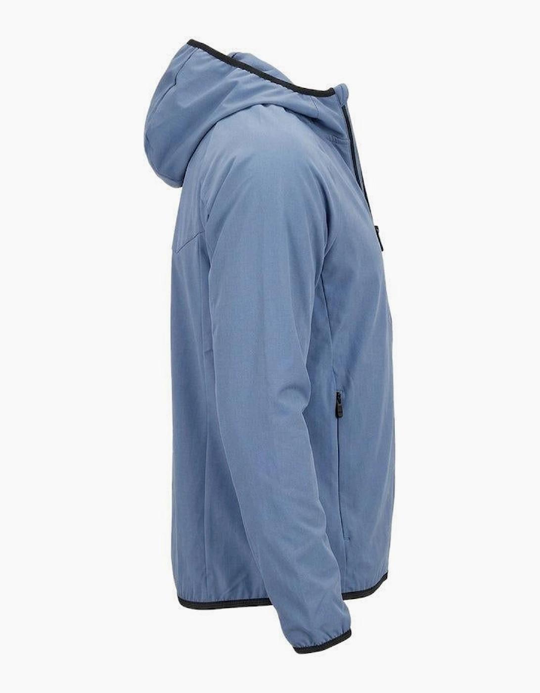 BOSS Commuter Hooded Jacket Steel Blue